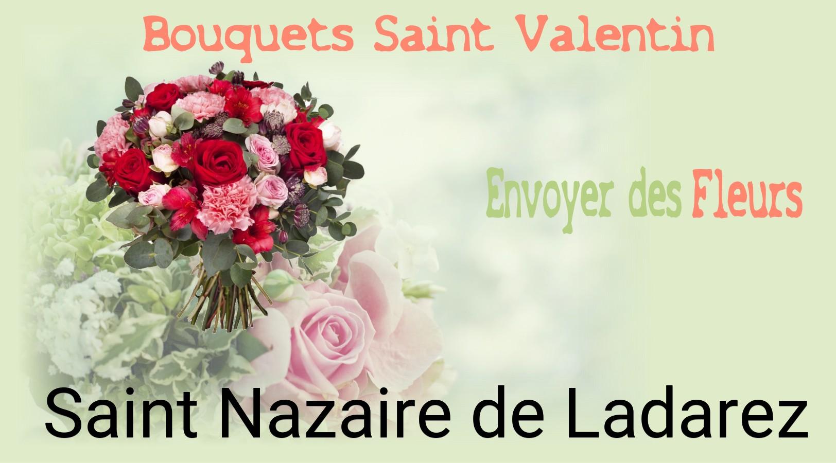 Roses de Saint-Valentin livrées à Saint-Nazaire-de-Ladarez